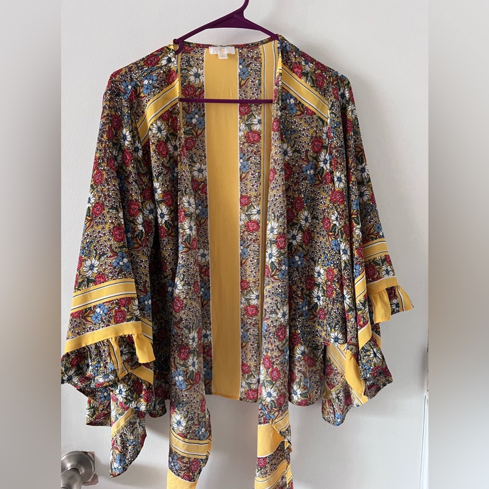Size large - multi color cardigan
